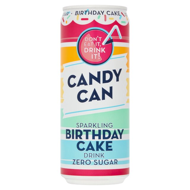 Candy Can Birthday Cake Zero Sugar 330ml