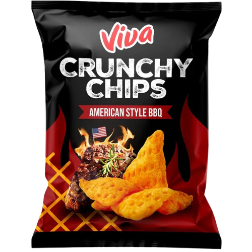 Viva Chips Crunchy American Style BBQ