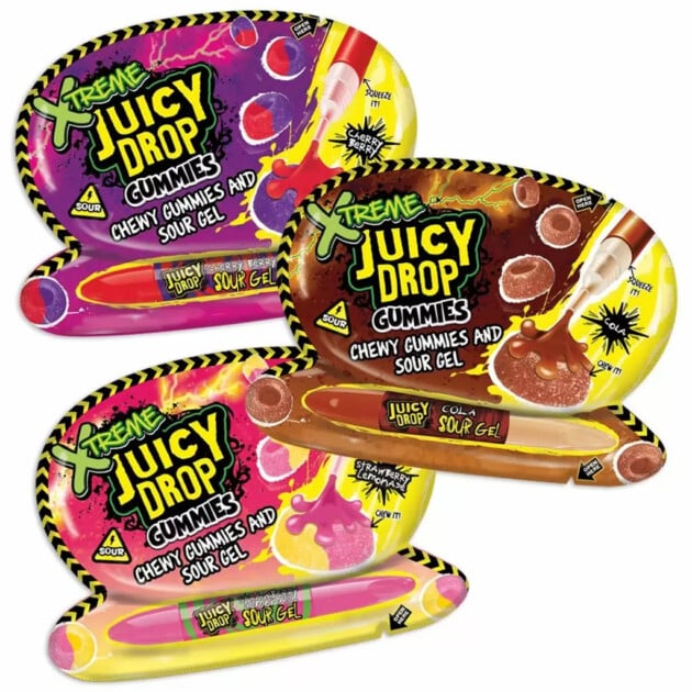 Bazooka Xtreme Juicy Drop Gummies 67g