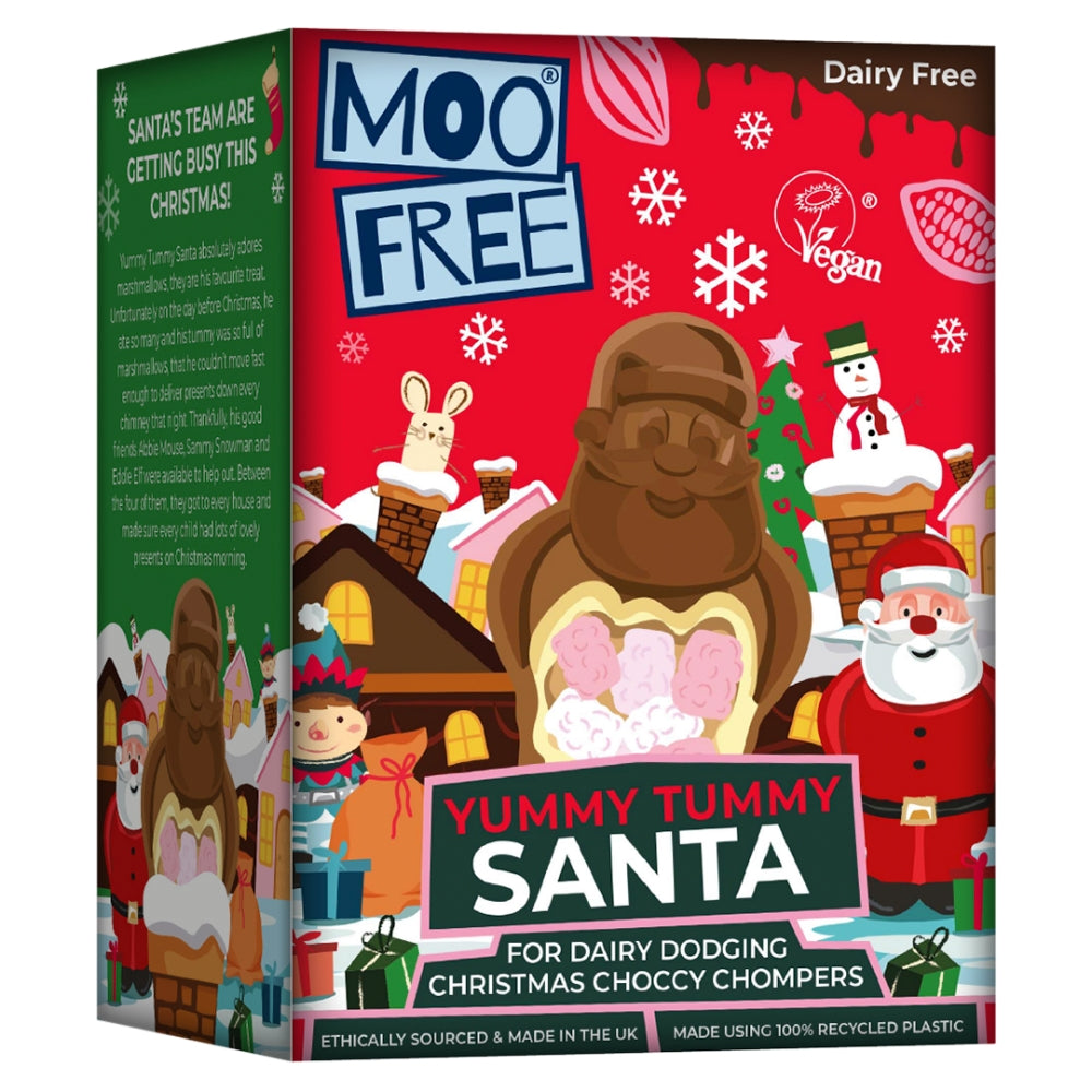 PRE-ORDER Moo Free Yummy Tummy Santa Box 100g