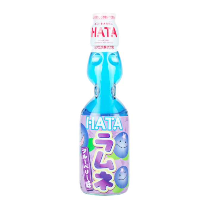 HATA Ramune - Blueberry (Glass) 200ml [Japan]