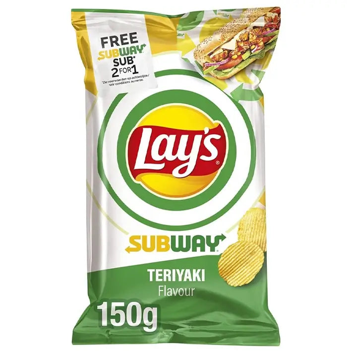 Lays Teriyaki Subway