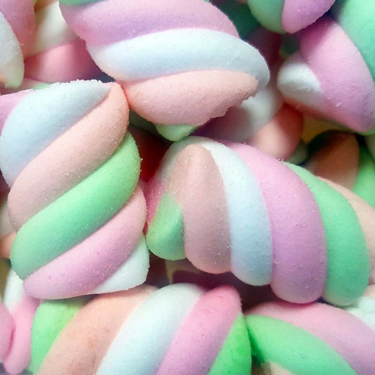 100g Small Twist Mallows